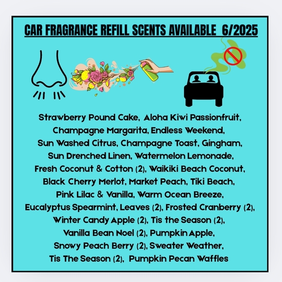 🔥2-ITEMS /  1-Vent Clip & 1-Scent (YOU PICK SCENT) / NEW / BBW - Picture 2 of 4